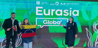Jóvenes venezolanos brillan en Foro Eurasia Global 2025 en Rusia