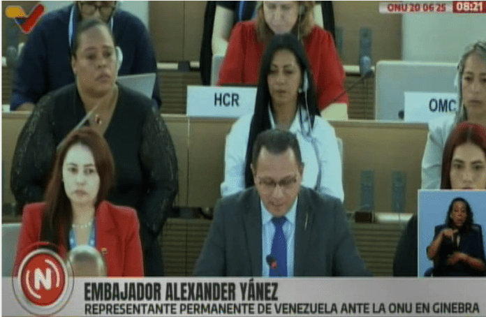 Venezuela exige desde Ginebra liberación de migrantes secuestrados en El Salvador
