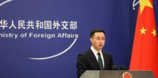 Lin Jian-portavoz cancillería China-acuerdos comerciales-aranceles-EEUU