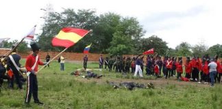 XXª escenificación pedagógica de la Batalla de Carabobo