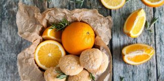 Las galletas de naranja