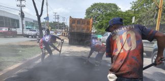 alcaldía de Valencia bacheo parroquia San José
