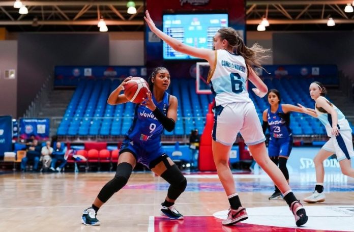 americup Vinotinto femenina de las alturas