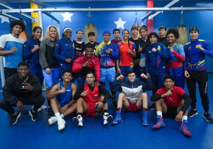 La selección nacional de boxeo