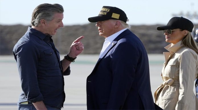 Trump llama a arrestar a gobernador de California si obstaculiza represión de protestas Trump llama a arrestar a gobernador de California si obstaculiza represión de protestas