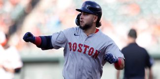 Wilyer Abreu lideró paliza de Boston sobre Toronto