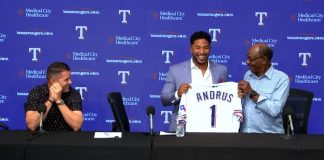 Rangers de Texas exaltaron a Elvis Andrus a su Salón de la Fama