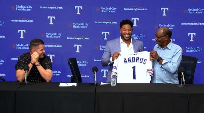 Rangers de Texas exaltaron a Elvis Andrus a su Salón de la Fama Rangers de Texas exaltaron a Elvis Andrus a su Salón de la Fama