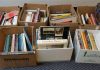 libros usados en cajas