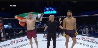 Luchador irlandés derrota a oponente israelí