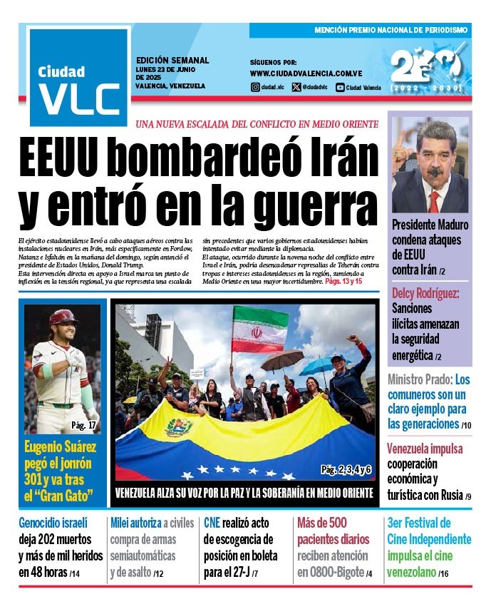 El mejor resumen semanal de noticias viene en esta edición de Ciudad Valencia
