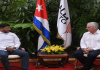 Díaz-Canel refuerza compromiso de unidad en reunión con secretario del ALBA-TCP
