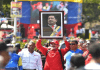 Pueblo marcha en honor a Chávez y la victoria electoral del presidente Maduro