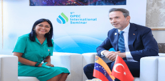 Venezuela y Türkiye revisan planes conjuntos de producción de hidrocarburos