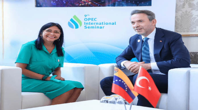 Venezuela y Türkiye revisan planes conjuntos de producción de hidrocarburos Venezuela y Türkiye revisan planes conjuntos de producción de hidrocarburos