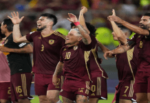 La Vinotinto asciende en el ranking FIFA