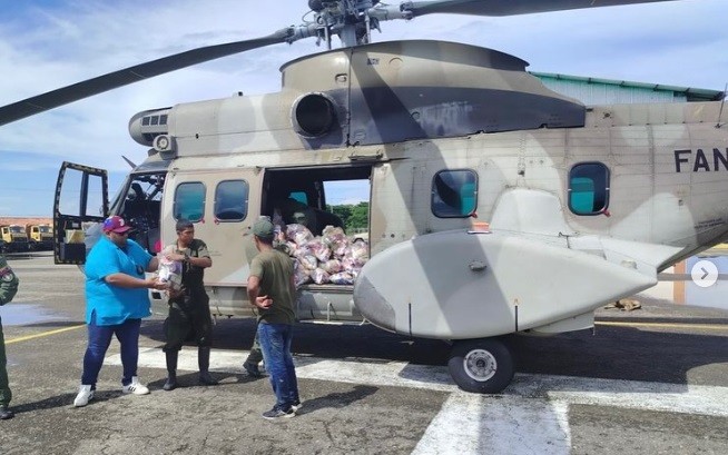 Emergencia por lluvias en Barinas Emergencia por lluvias en Barinas - Fanb alimentos medicinas