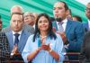 Delcy Rodríguez asiste a posesión de presidenta de Surinam Delcy Rodríguez - Jennifer Geerlings-Simons