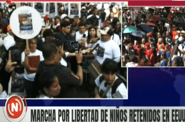 Entregan documento ante la ONU para exigir liberación de niños secuestrados en EE.UU.
