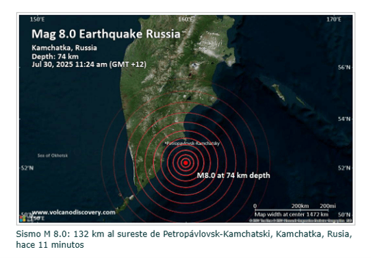 terremoto Rusia