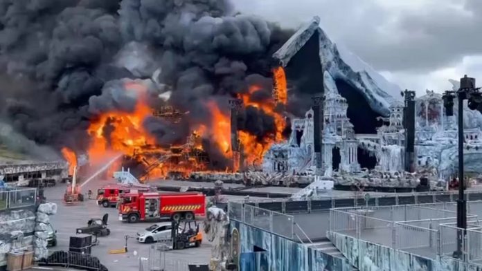 Incendio en Tomorrowland