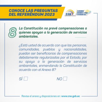 referéndum consultivo en Ecuador