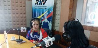 La candidata del Municipio Valencia Dina Castillo