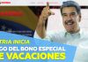 Bono especial de Vacaciones