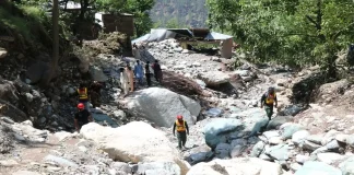 Lluvias monzónicas en Pakistán