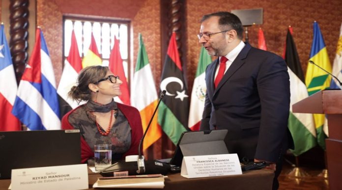 Canciller Gil extiende saludo del pueblo venezolano a relatora de la ONU Albanese
