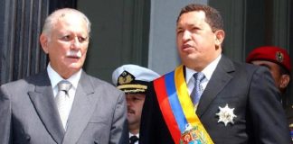 encuentro Chávez y José Vicente Rangel