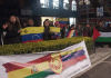 Bolivianos protestan en embajada de EE.UU.
