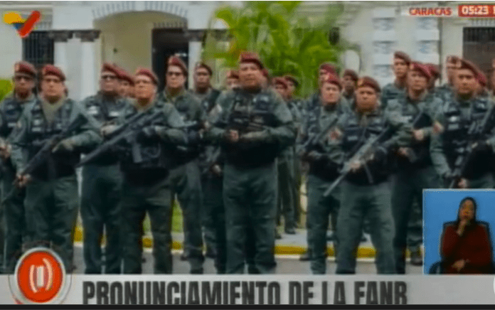 GNB reafirma su compromiso con el presidente Maduro y el pueblo venezolano