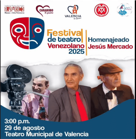 Jesús Mercado, actor y director, será homenajeado en el Teatro Municpal de Valencia. 