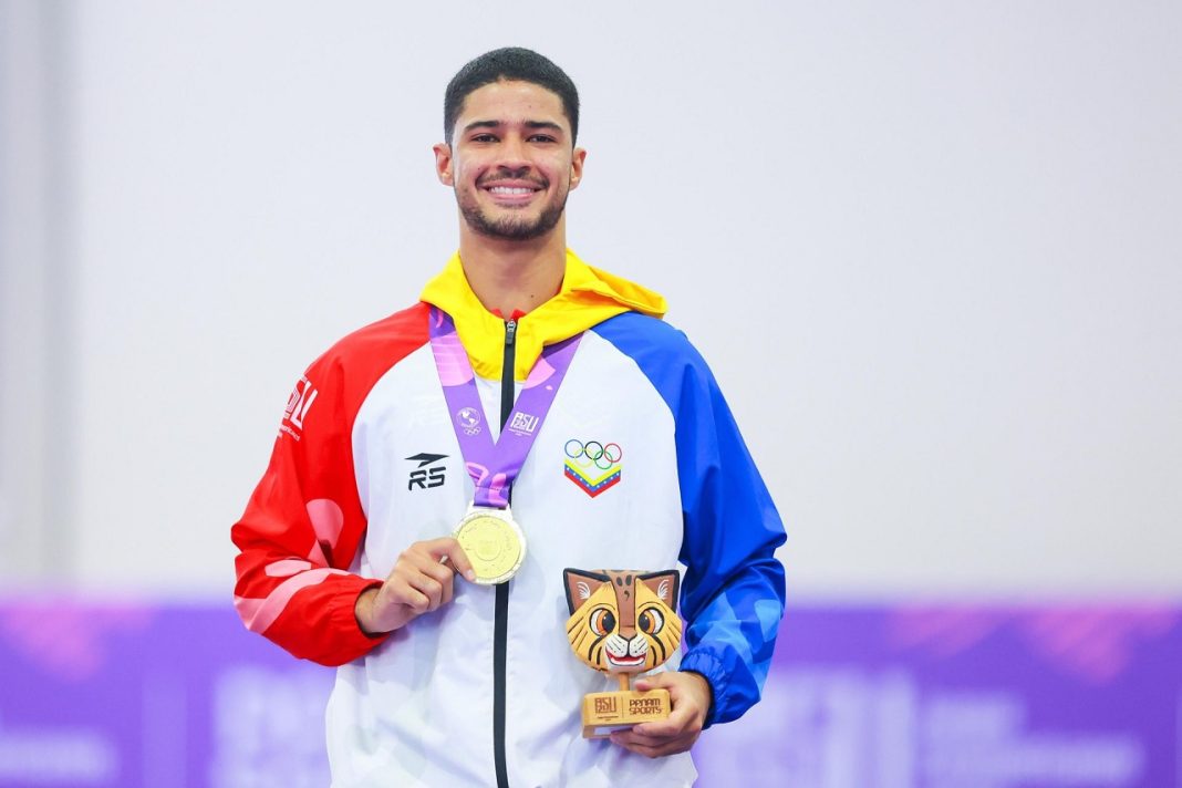 Joaquín Sánchez consigue oro en Juegos Panamericanos Asunción 2025 Joaquín Sánchez consigue oro en Juegos Panamericanos Asunción 2025