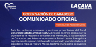 Lacava-apoyo a Maduro