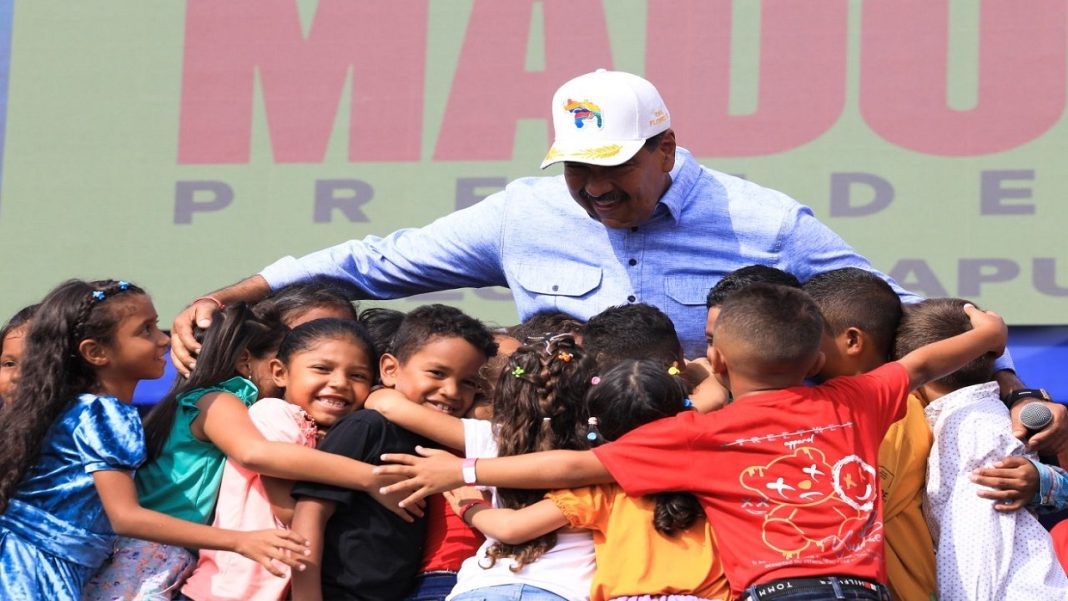 Maduro-Ninos-los niños quieren la paz Maduro-Ninos-los niños quieren la paz
