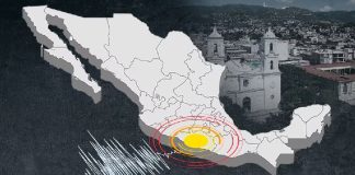Sismo en Oaxaca México
