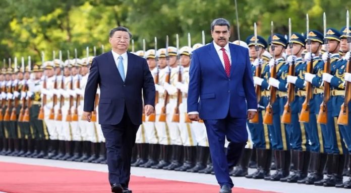China muestra su apoyo a Venezuela