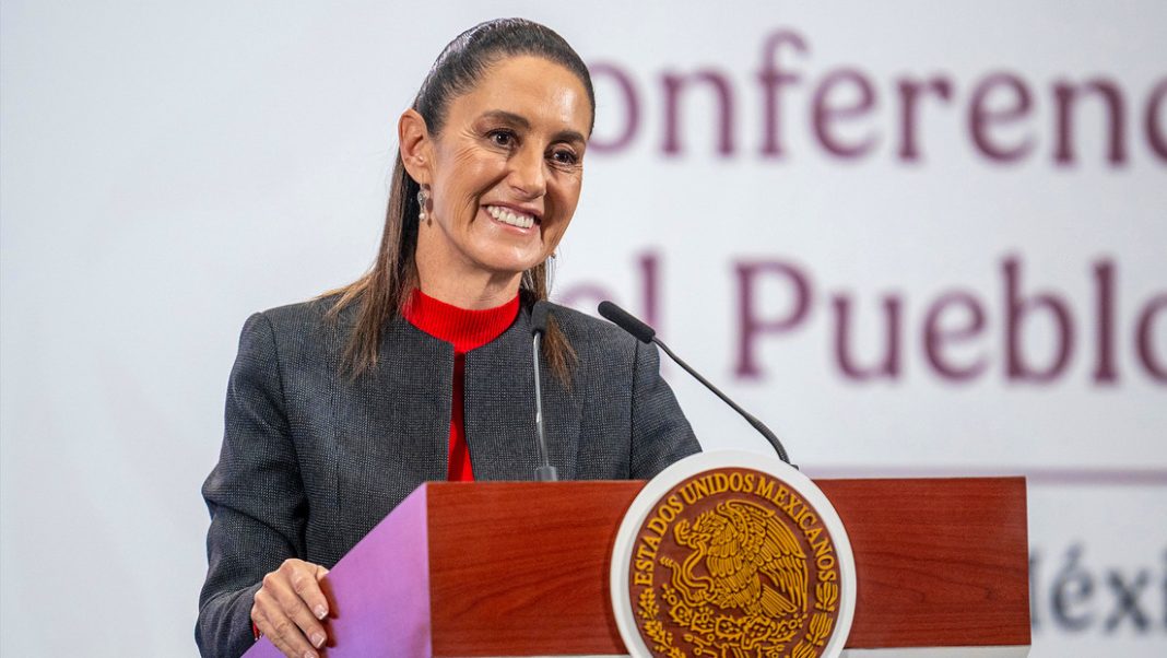 Sheinbaum Sheinbaum celebra reducción de la pobreza