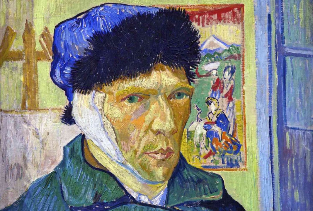 Van Gogh-Self-Portrait With Bandage-loco-locura