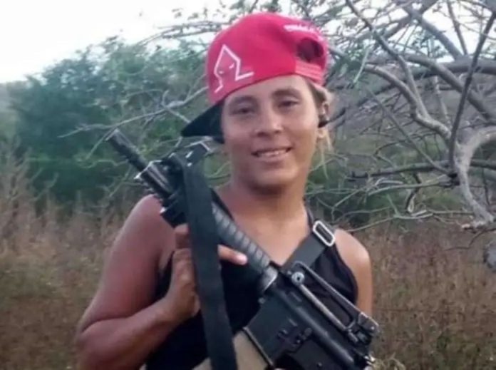Yudelvis Mayelin Revelo La India peligrosa integrante del Tren del Llano