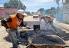 Rehabilitaron tramos de la avenida intercomunal Los Guayos-El Roble Avenida intercomunal Los Guayos El Roble