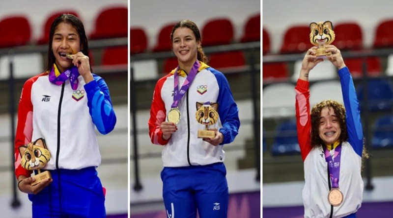 Venezuela logra triple oro Venezuela logra triple oro