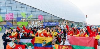 Encuentro del Festival Mundial de la Juventud en Rusia