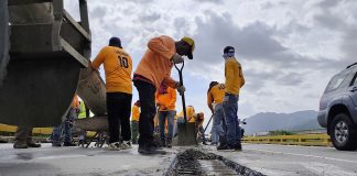 Avanzan trabajos de rehabilitación y mantenimiento en el Viaducto La Cabrera