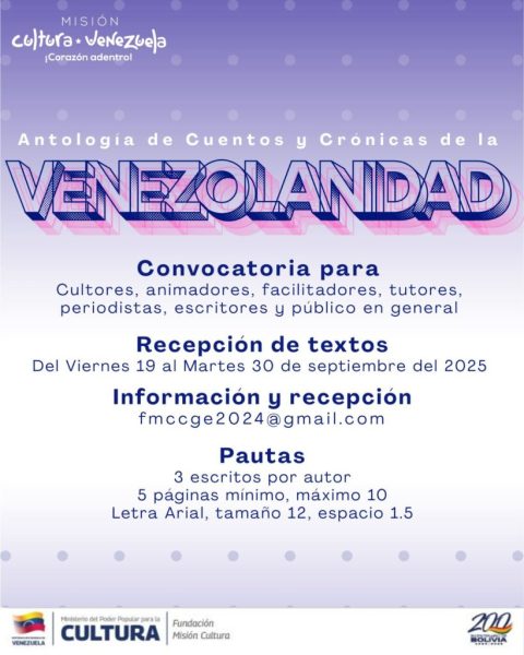Antología Cuentos y Crónicas de la venezolanidad