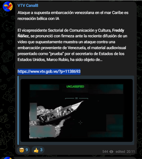 video ataque