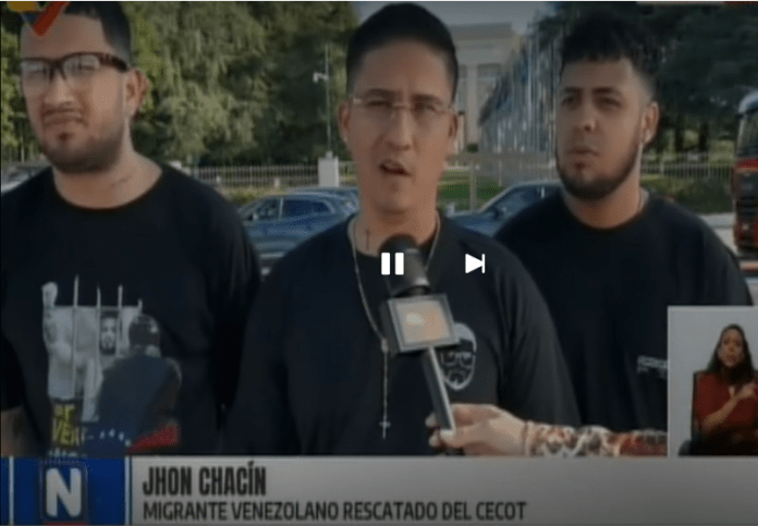Venezolanos rescatados de El Salvador denuncian ante la OIT Venezolanos rescatados de El Salvador denuncian ante la OIT