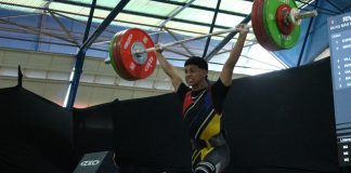 Lissandro Rivero batió records nacionales en el torneo Sub-20 de pesas